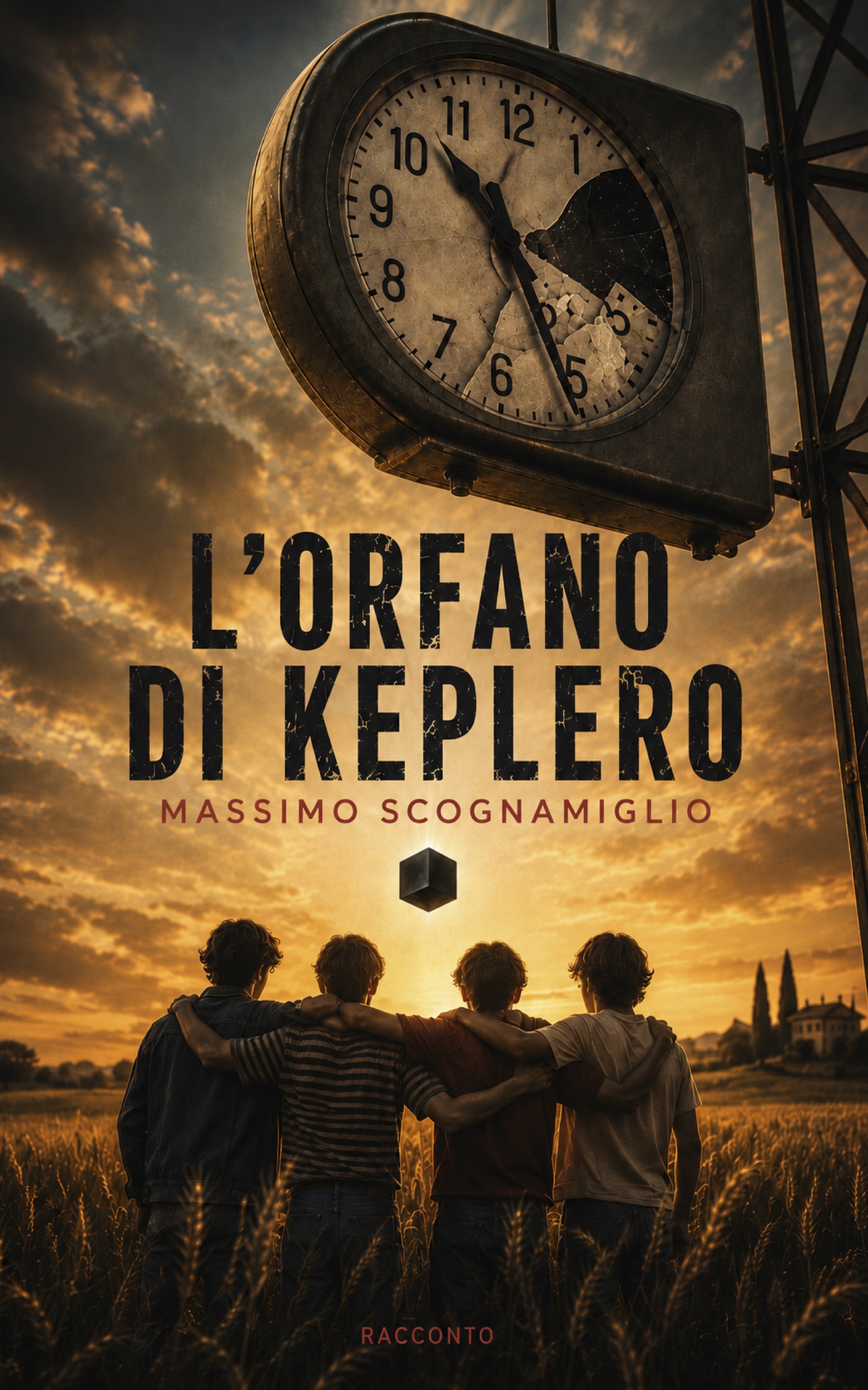 Copertina del libro L’Orfano di Keplero di Massimo Scognamiglio